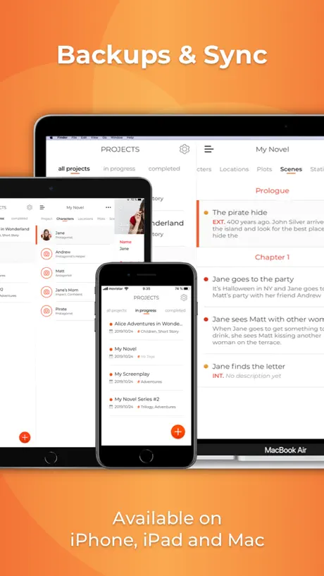 Story Planner for Writers