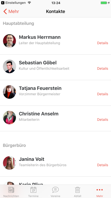 Wölfersheim Gemeinde App screenshot