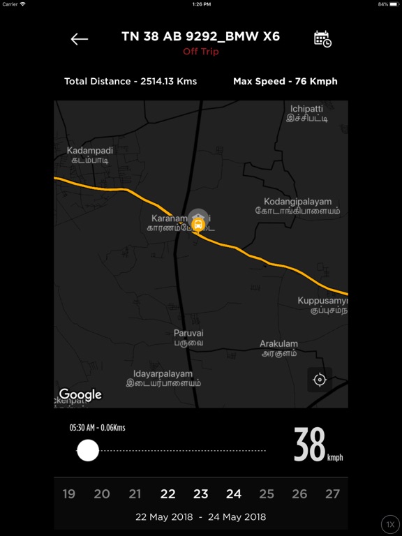 NeoTrack - School Bus Tracking iPad screenshot 9 - Navigation app