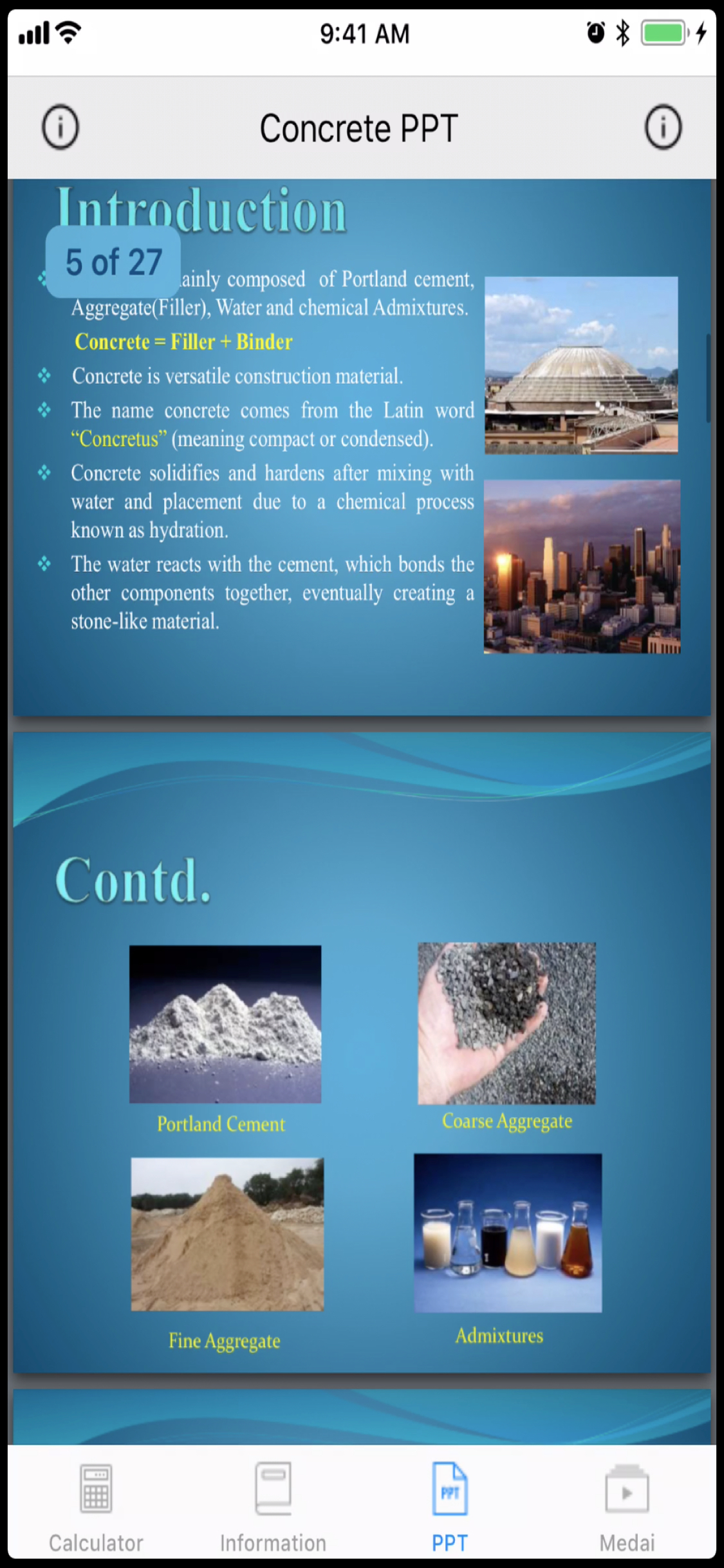 Concrete Calculator 3 screenshot 3