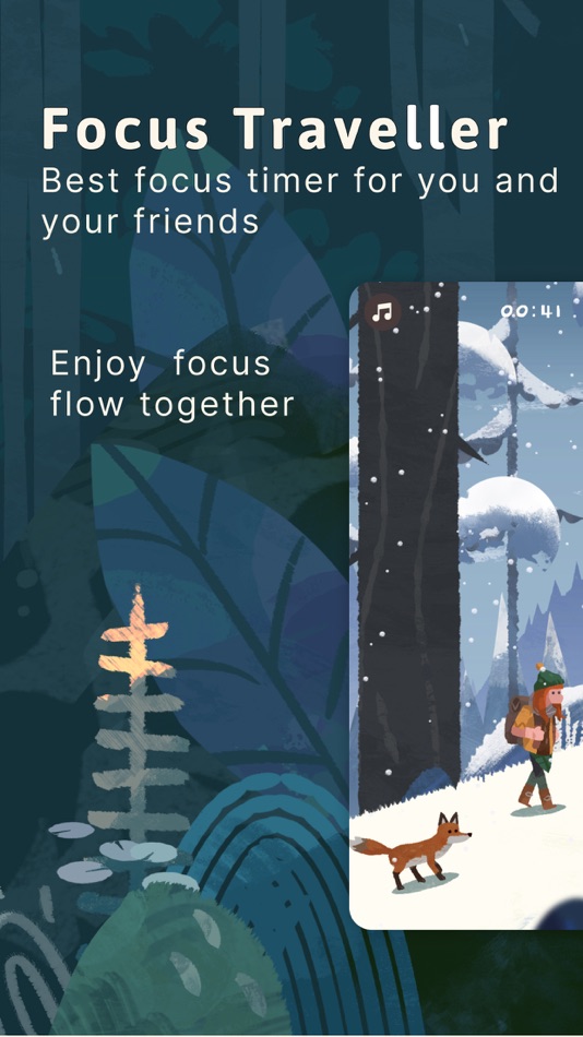 #1. Focus Traveller - Flow Timer (iOS) 由: WEI JEN CHEN