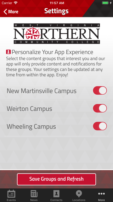 WVNCC GO Screenshot