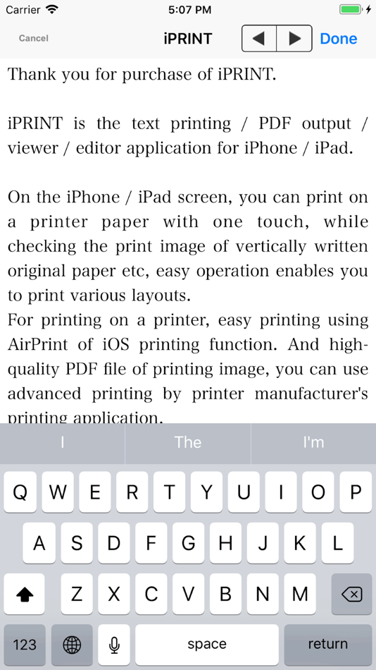 #3. iPRINT - Text Printing (iOS) 由: LIGHT,WAY.
