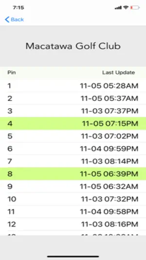 AccuPin screenshot 2