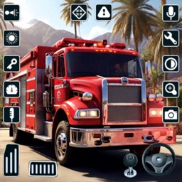 Fire Truck Rescue Truck Games