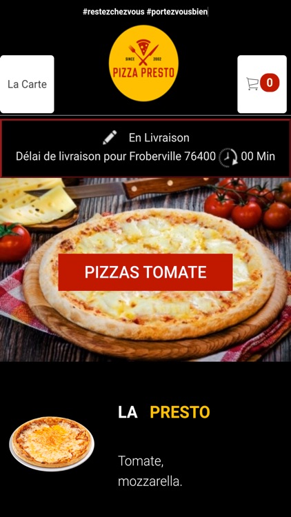 Pizza Presto Fecamp