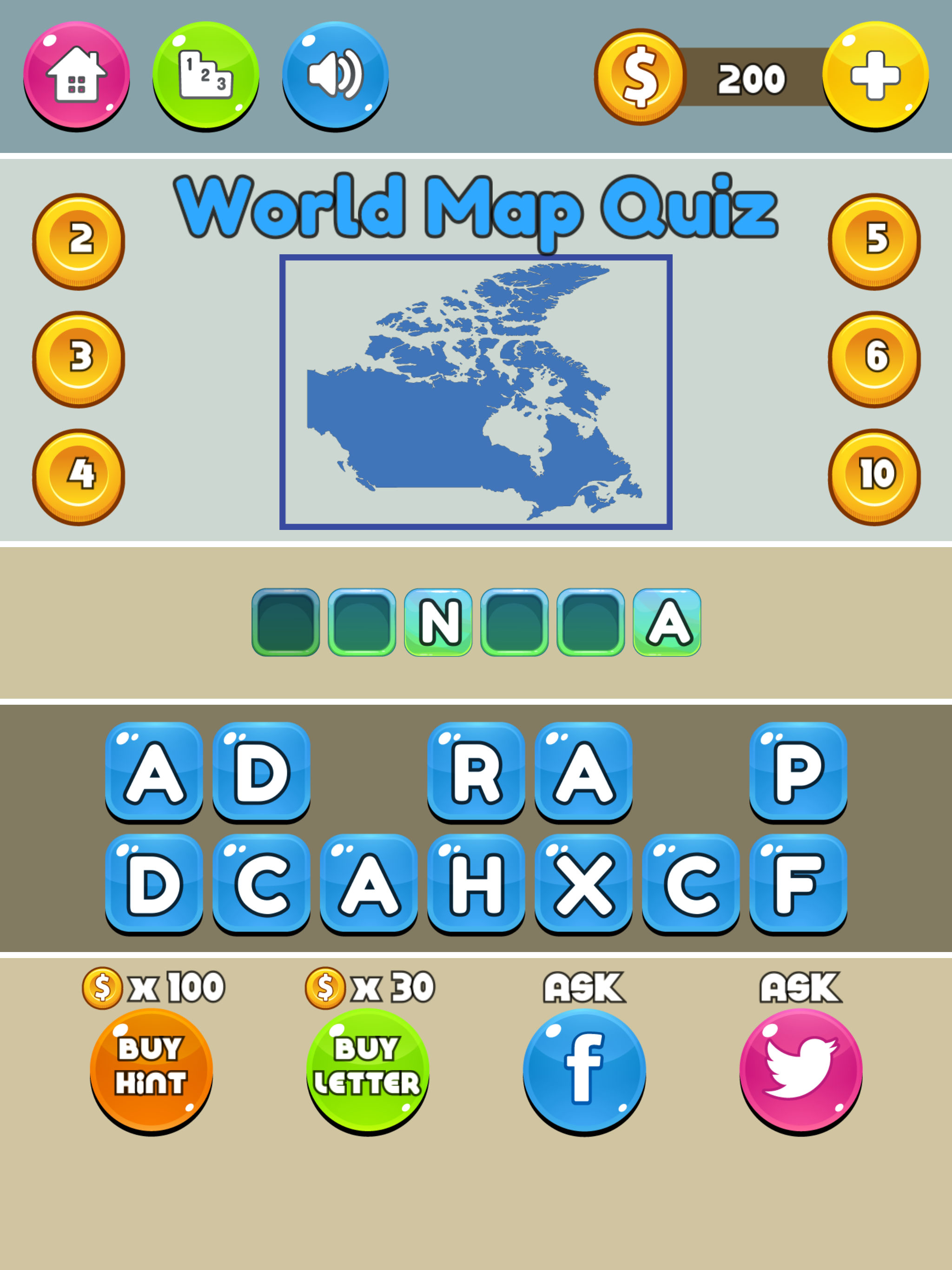 World Map Quiz 2025 screenshot 6