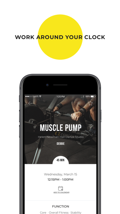 Uplift - Cornell Fitness Screenshot