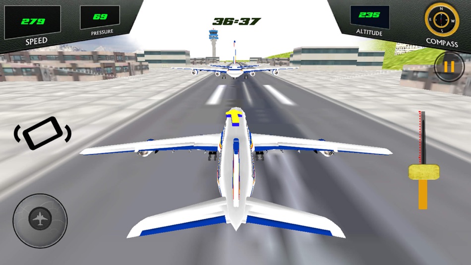 #3. Real Plane Landing Simulator (iOS) By: Omar Irshad