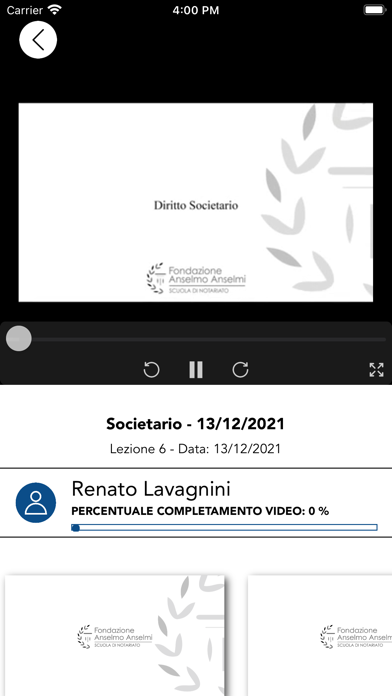 Fondazione Anselmo Anselmi Screenshot