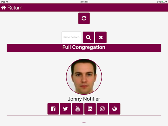 Screenshot #6 pour Church Notifier