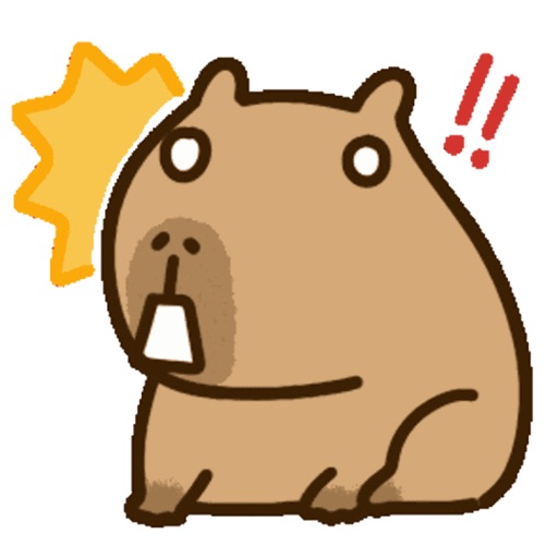 Capybara Cute Sticker