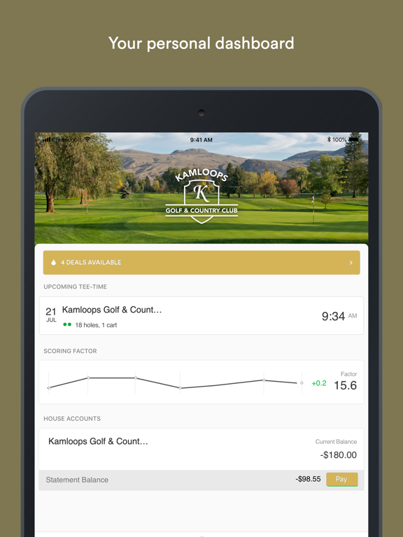 Screenshot #5 pour Kamloops Golf & Country Club