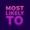 Most likely to, fun party game icon