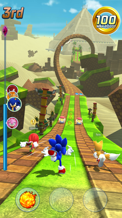 Sonic Forces PvP Racing Battle Screenshot