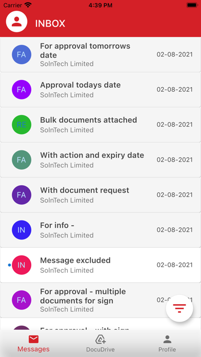 Screenshot #2 pour Docusoft Portal