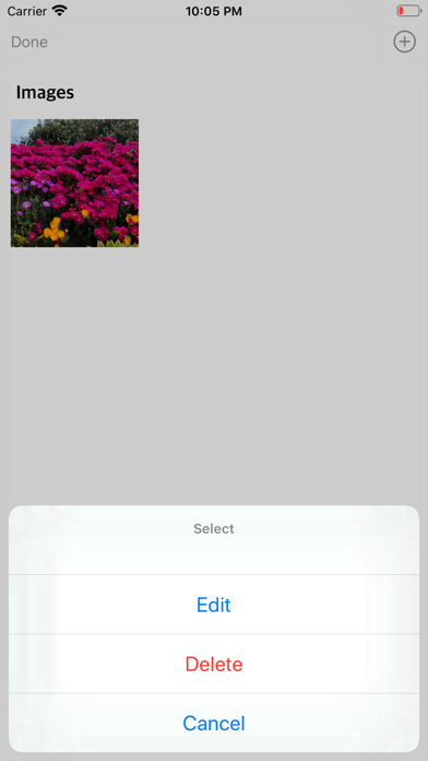 App screenshot