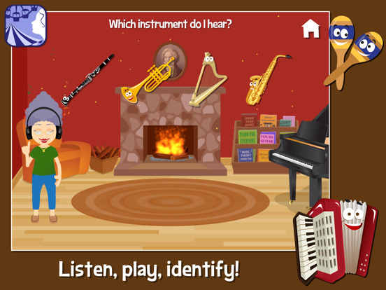 Music With Grandma iPad app afbeelding 1