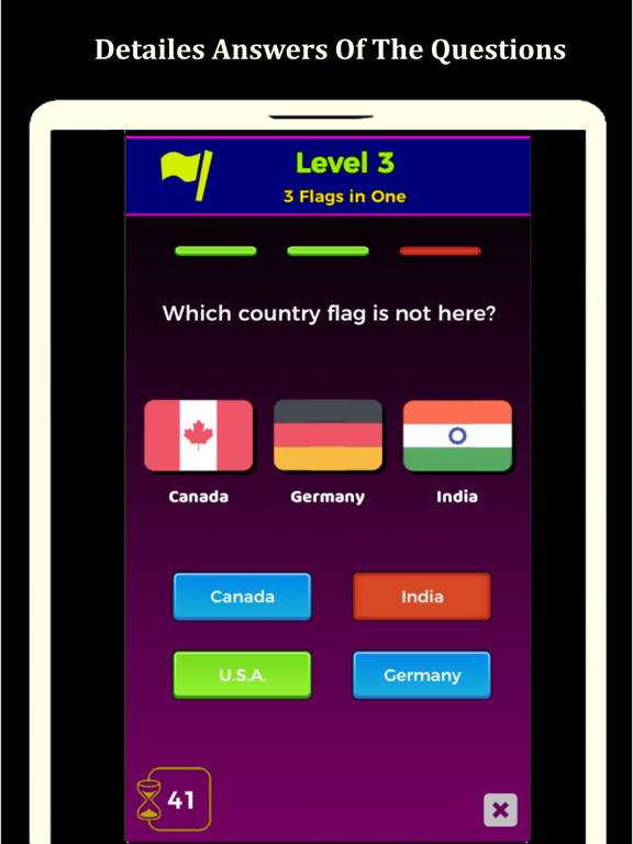 Screenshot #5 pour Flag Quiz - Trivia Game