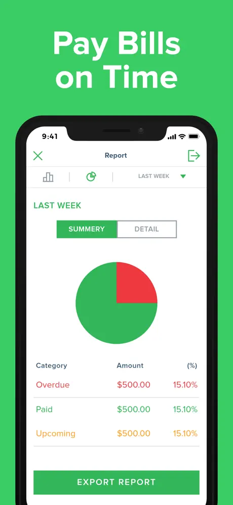 Bill Organizer