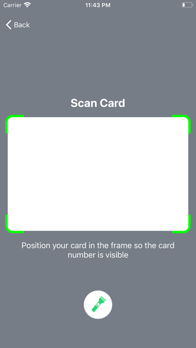 Cards Wallet App screenshot