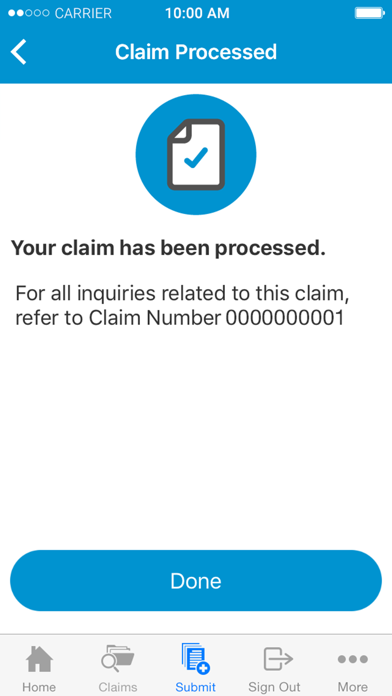 mybluecross® mobile iPhone screenshot 6