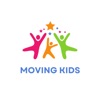 Moving kids icon