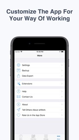 atWork Hours & Pay Tracker screenshot