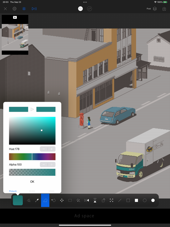 Screenshot #5 pour PixelPencil - Pixel art editor