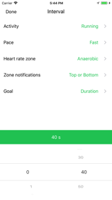 Running Walking Tracker Goals screenshot