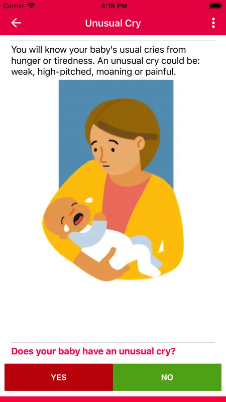 The Lullaby Trust Baby Check screenshot 3 of 5