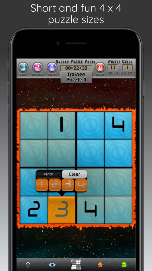 #5. Sudoku Puzzle Packs (iOS) Av: Thumb Wizards