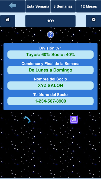 Salon Dividirse app screenshot