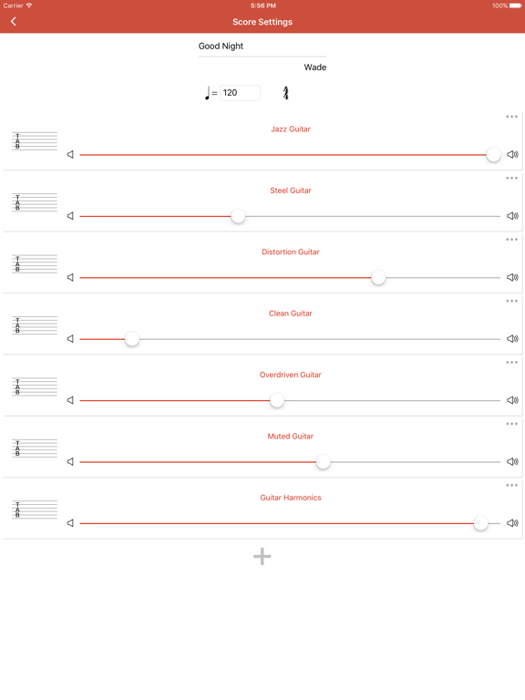 Screenshot #6 pour Guitar Notation Pro