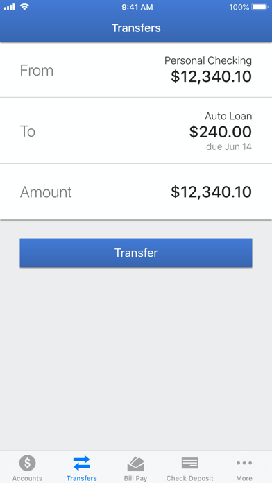 First Financial Bank Mobile Screenshot