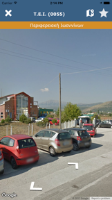 KTEL IOANNINA Intercity bus screenshot