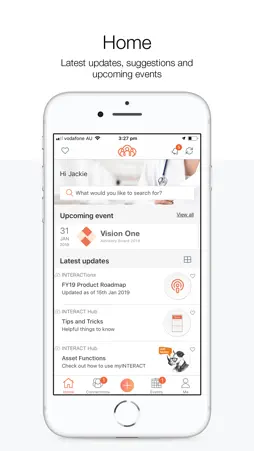 myINTERACT screenshot 1