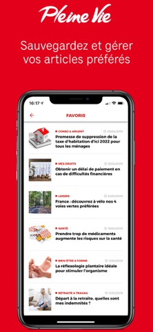 Pleine Vie iPhone screenshot