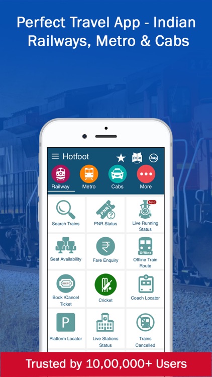 PNR, Live Train Status & Metro screenshot-0