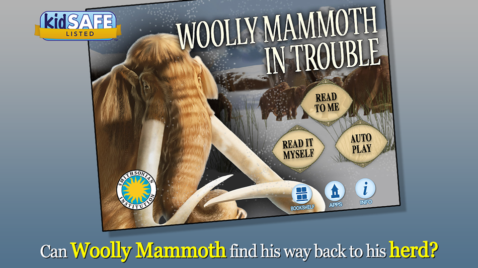 #1. Woolly Mammoth In Trouble (iOS) 来自: Oceanhouse Media