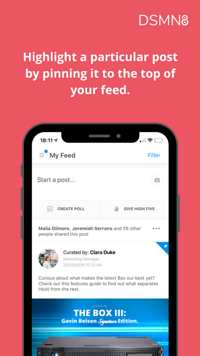 DSMN8 iPhone screenshot 4 - Productivity app