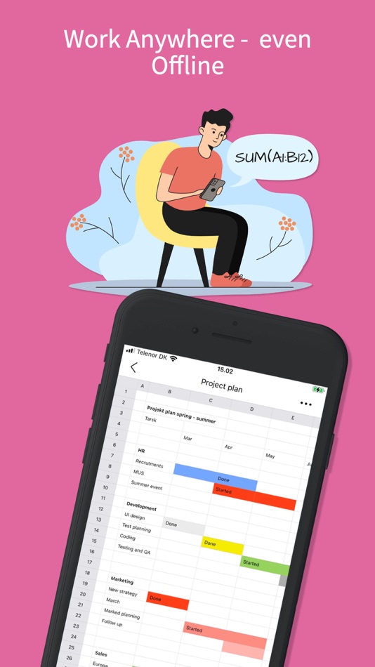 #8. The Spreadsheet App. - Sheets (iOS) By: Henrik Kjær