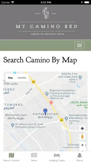 Camino de Santiago Hotels screenshot 1