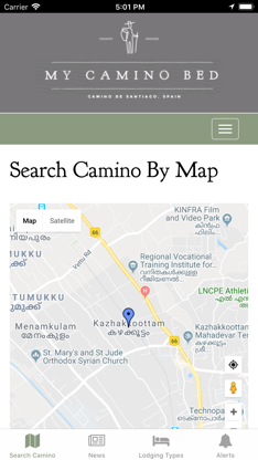 Camino de Santiago Hotels screenshot 1