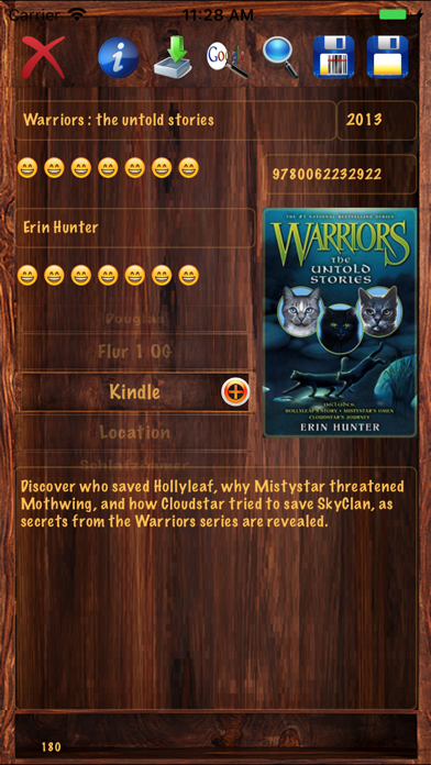 my books library Screenshot