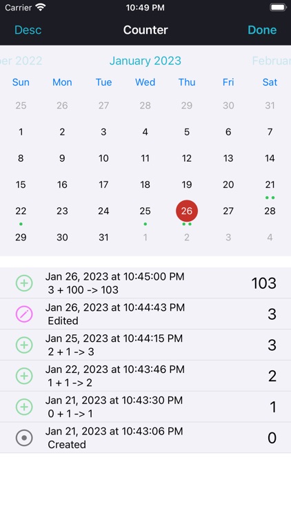 Counter Widget 26 screenshot-4