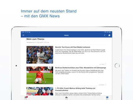 GMX - Mail, Cloud & News
