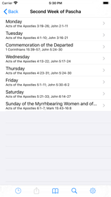 Eastern Orthodox Bible screenshot