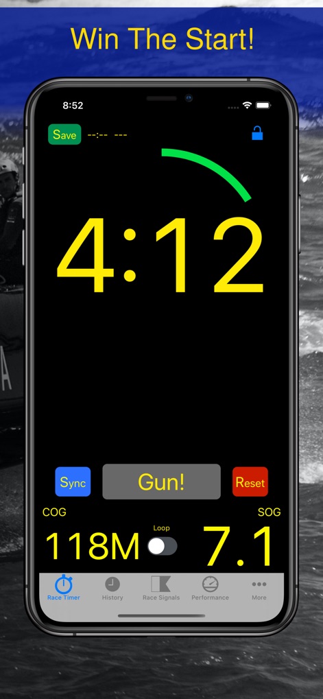 Race Master Sail Timer + Speed - Sports App | MWM