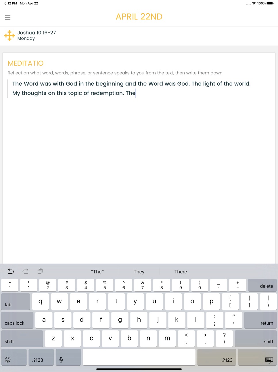 iPad screenshot
